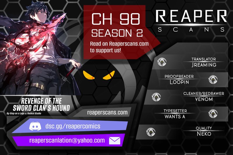Revenge of the Sword Clan's Hound Chapter 98 - Page 1