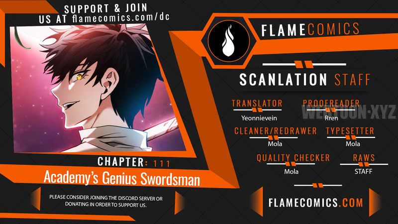 Academy’s Genius Swordsman Chapter 111 - Page 1