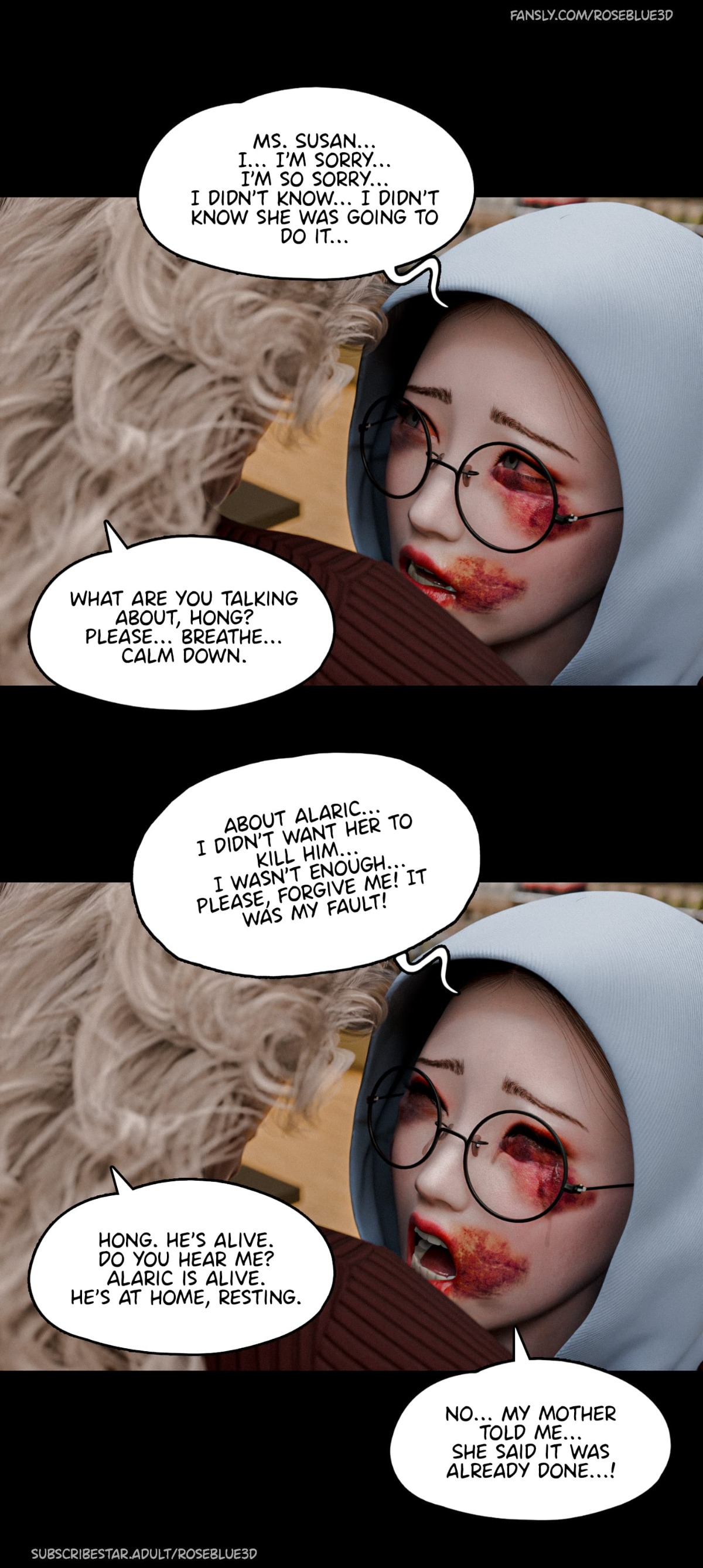 My Neighbor's Widow Chapter 44 - Page 12