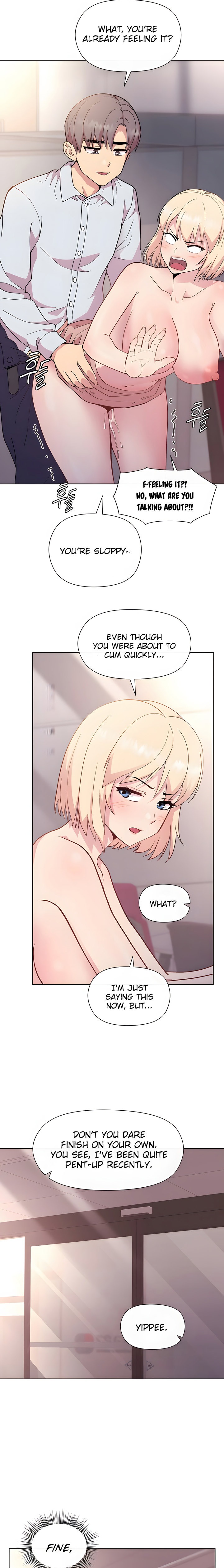 Playing a game with my Busty Manager Chapter 9 - Page 15