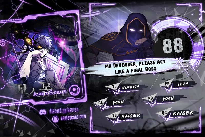 Mr Devourer, Please Act Like a Final Boss Chapter 88 - Page 1