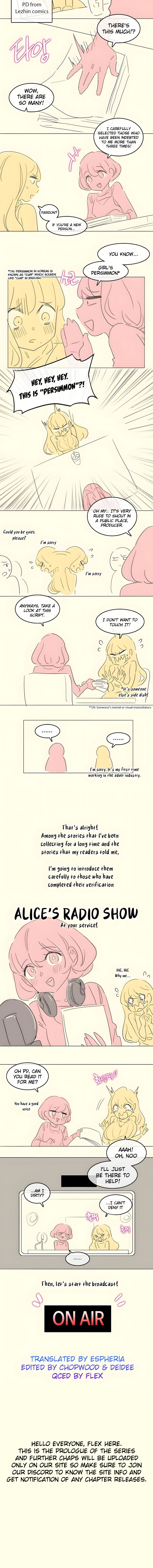 Alice’s Feeling Radio Chapter 0 - Page 2
