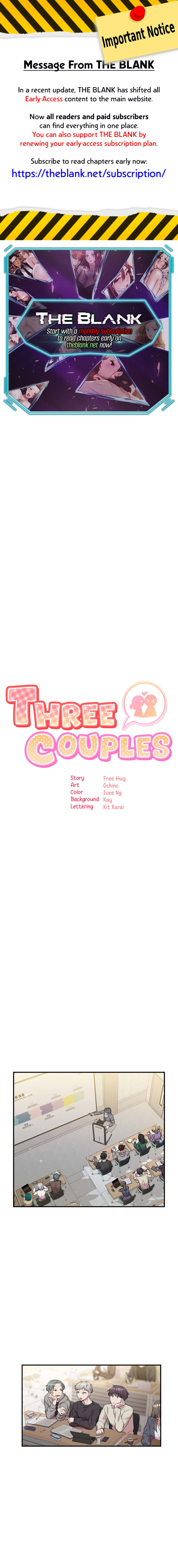Three’s a Couple Chapter 4 - Page 1