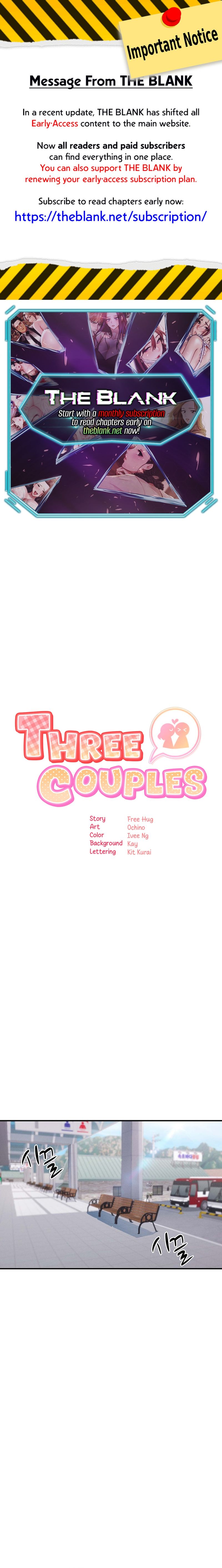 Three’s a Couple Chapter 9 - Page 1