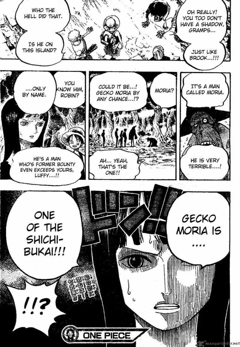 One Piece Chapter 448 - Page 18