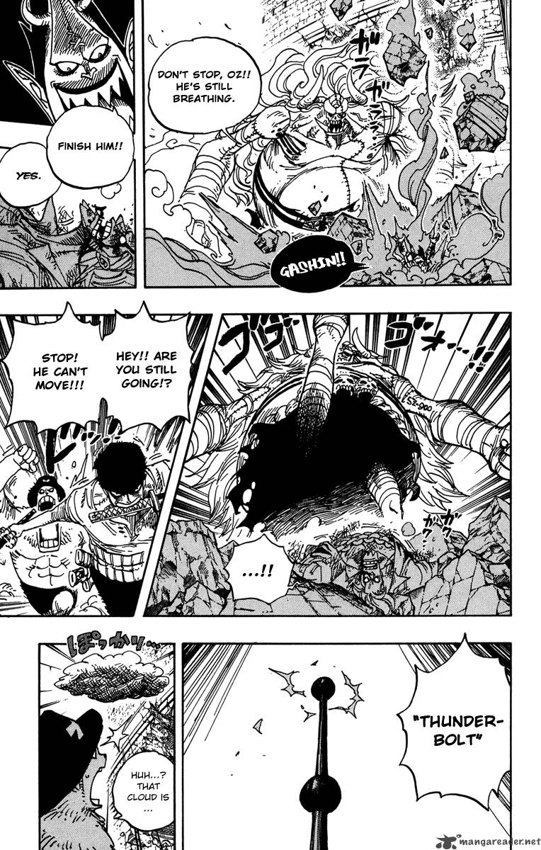One Piece Chapter 475 - Page 13