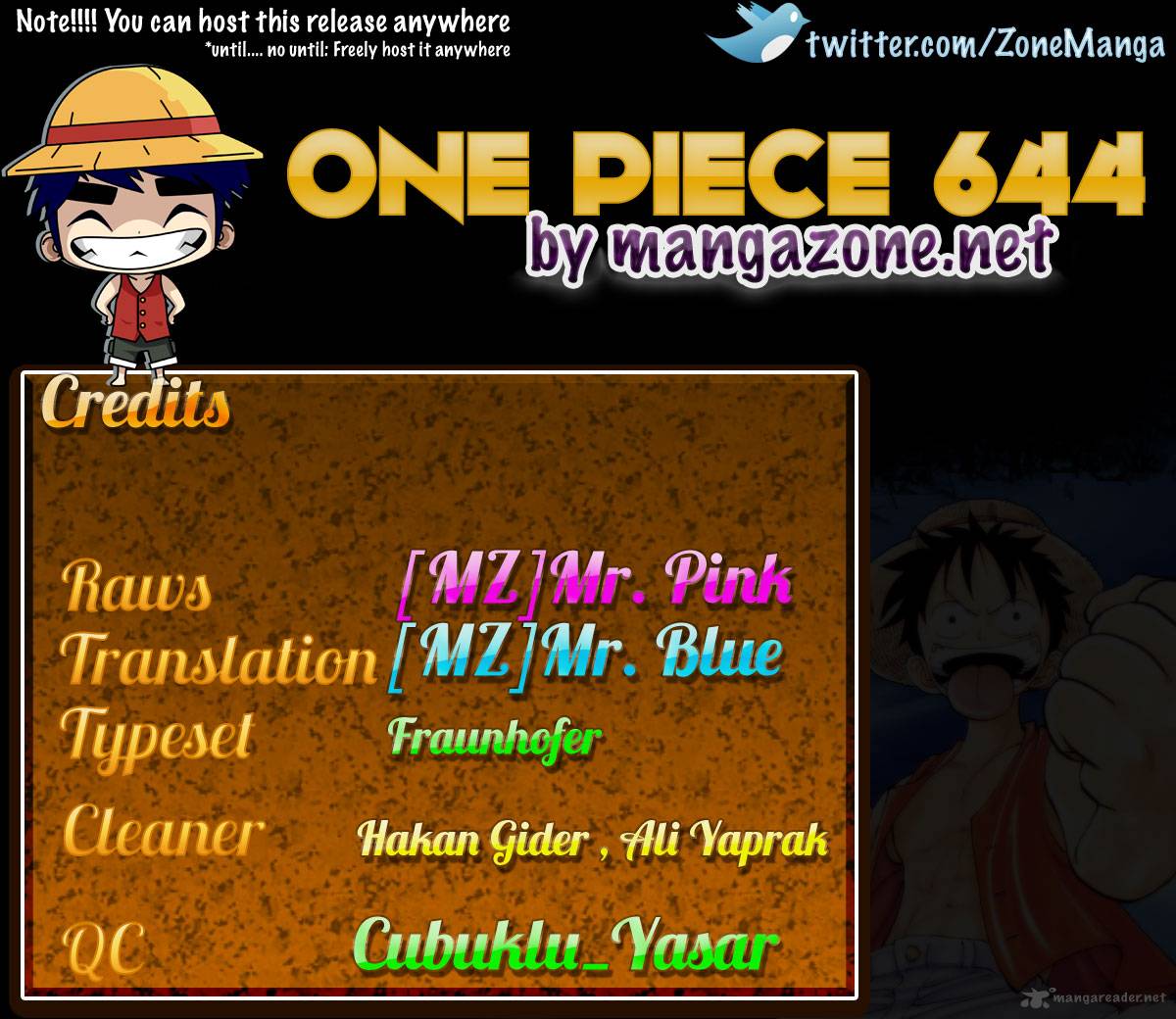 One Piece Chapter 644 - Page 19