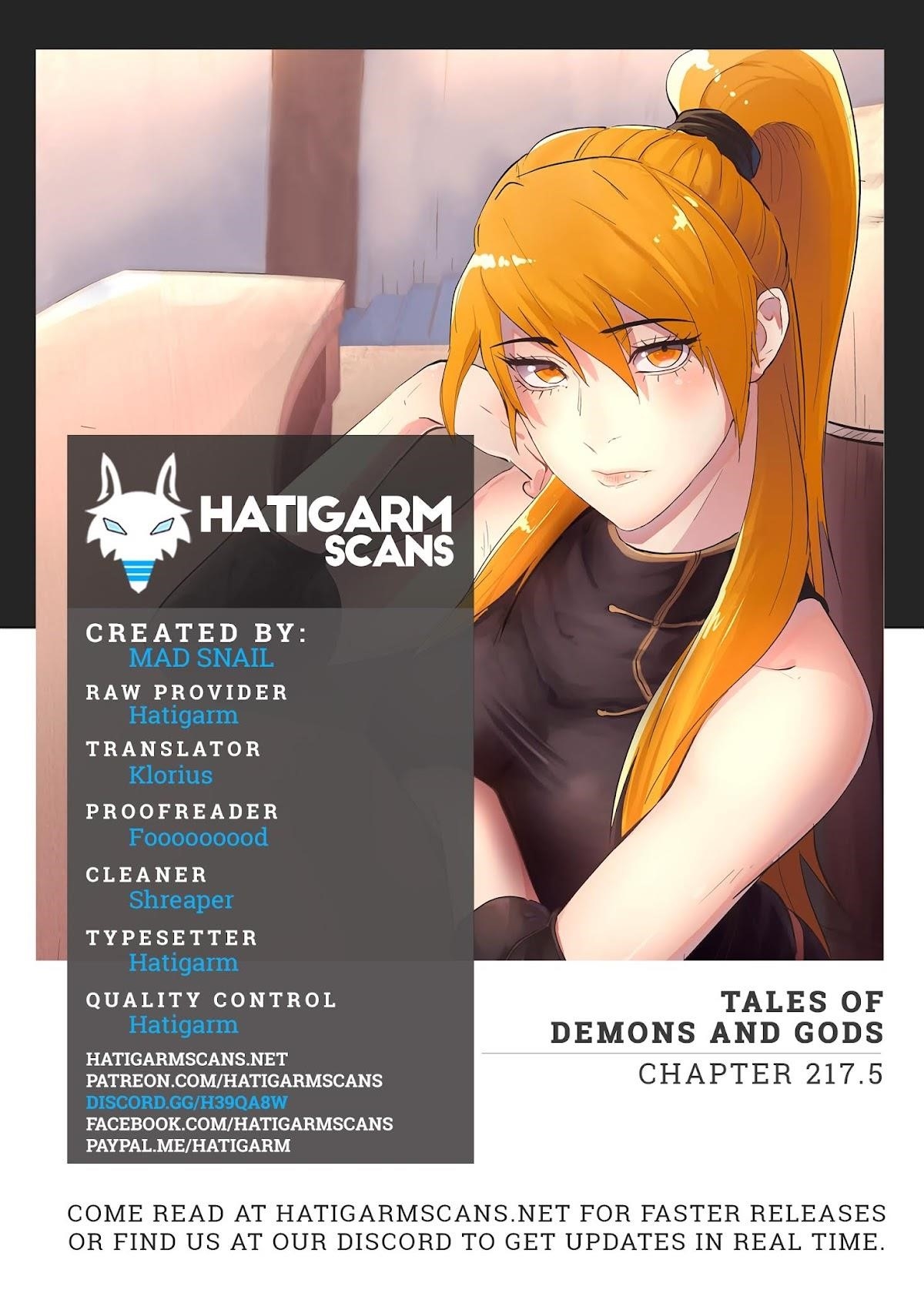 Tales of Demons and Gods Chapter 217.5 - Page 1