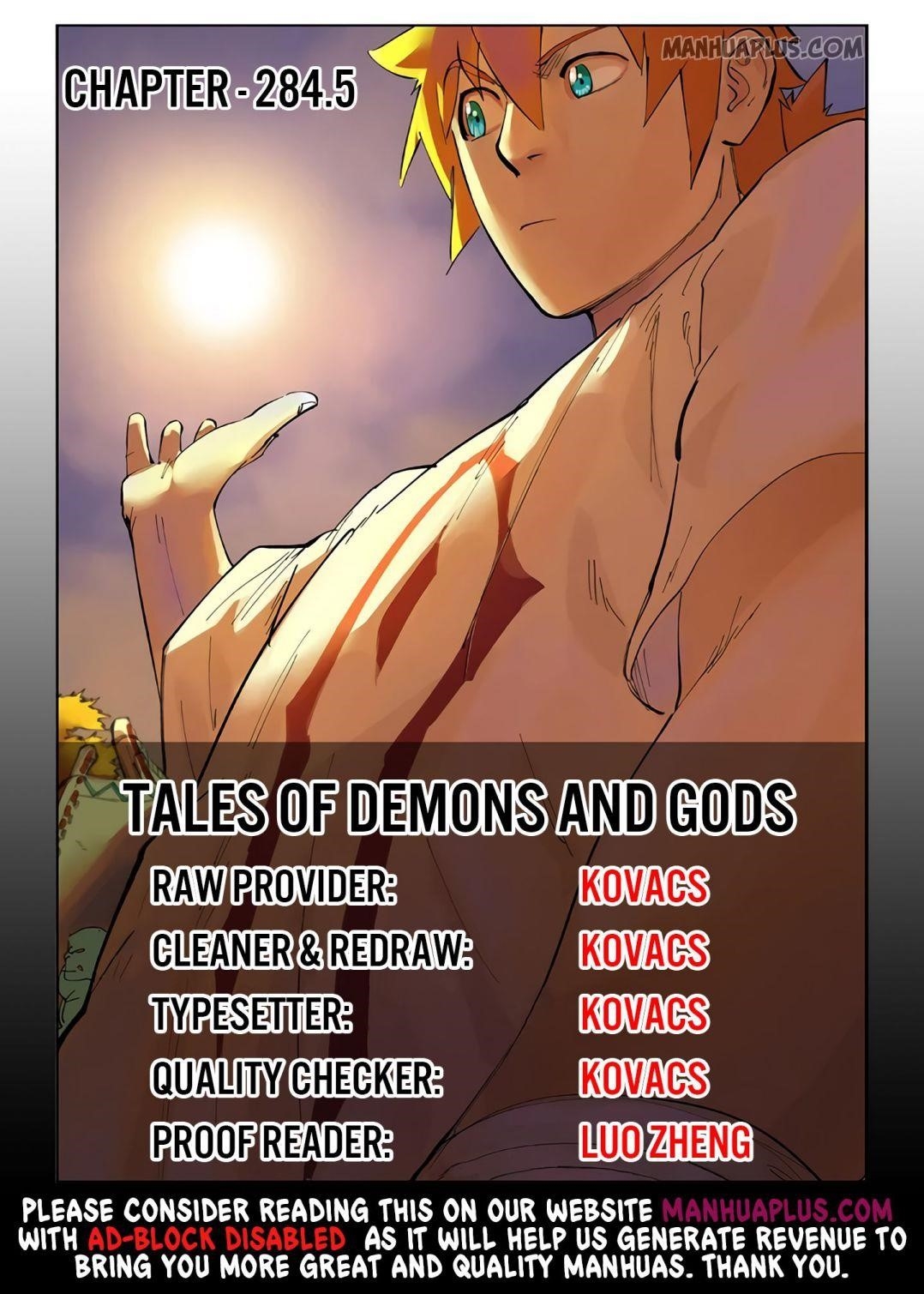 Tales of Demons and Gods Chapter 284.5 - Page 1