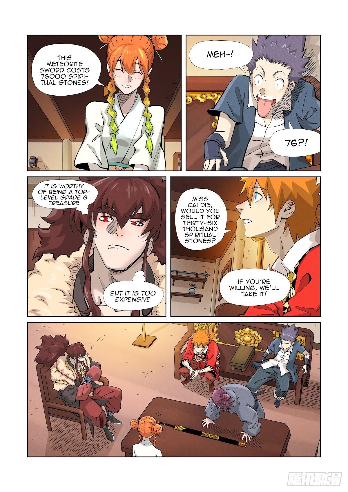 Tales of Demons and Gods Chapter 367.5 - Page 4