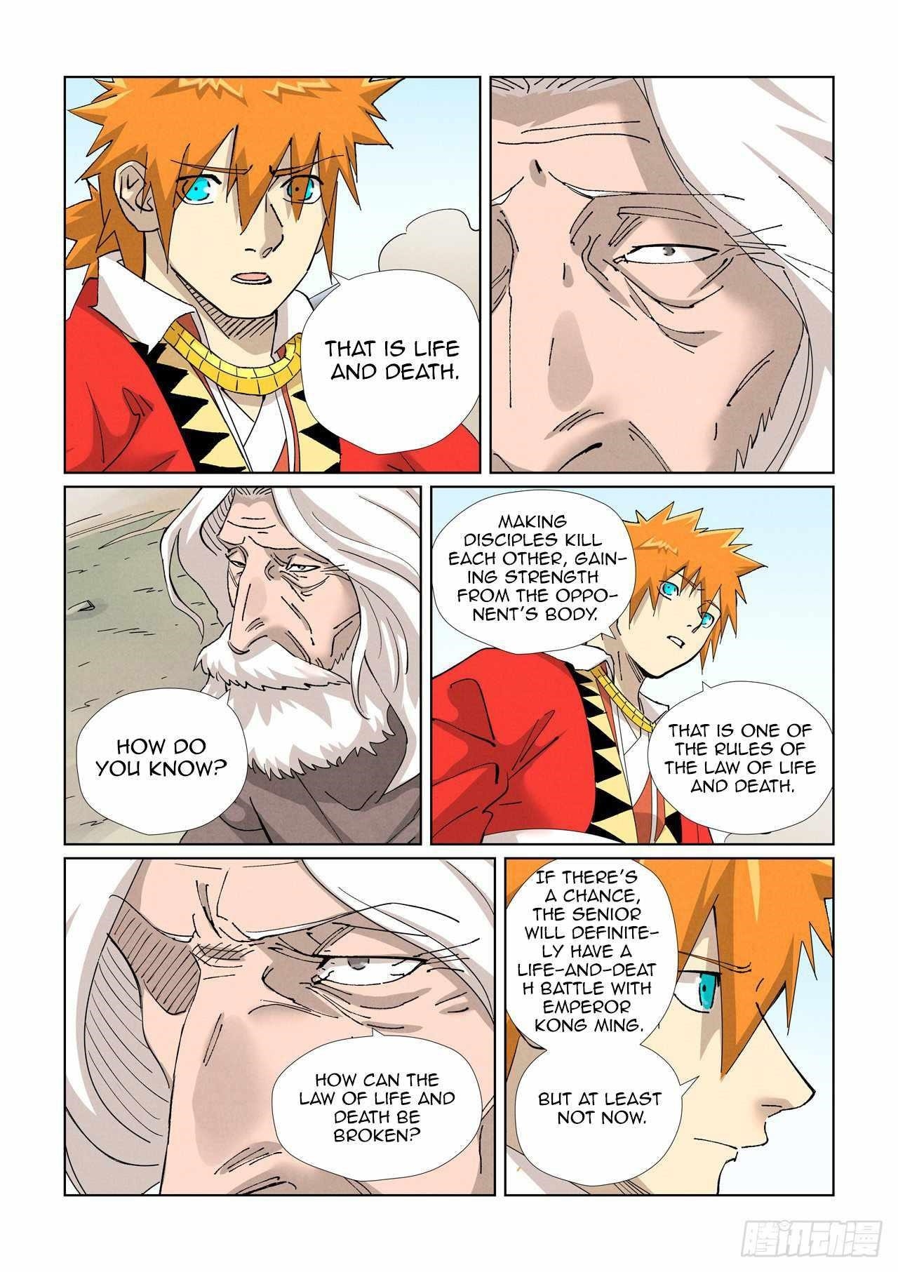 Tales of Demons and Gods Chapter 458.1 - Page 6
