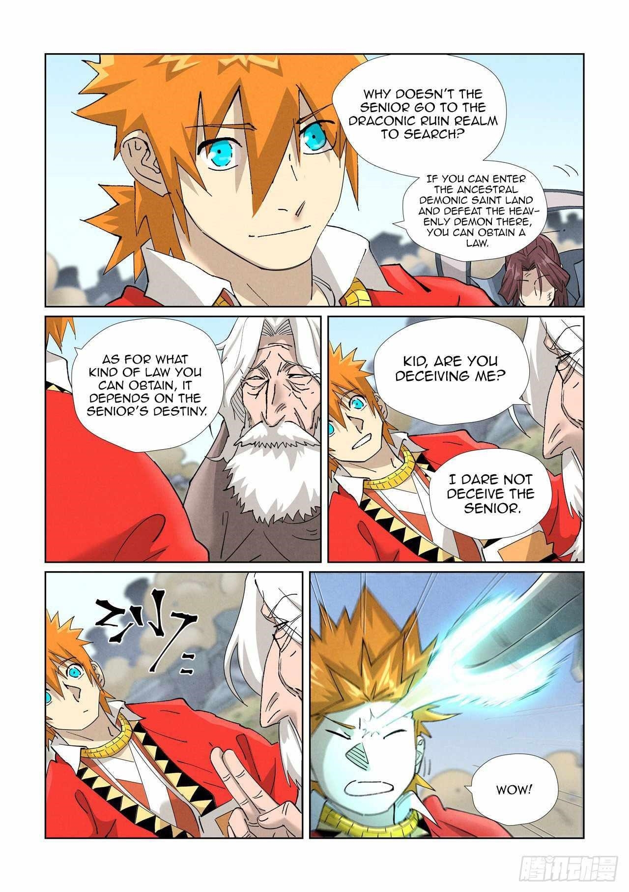 Tales of Demons and Gods Chapter 458.1 - Page 9