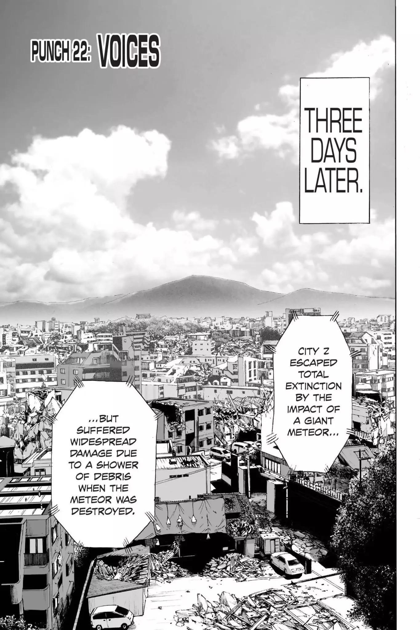 One-Punch Man Chapter 22 - Page 1