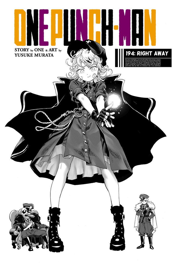 One-Punch Man Chapter 254 - Page 1