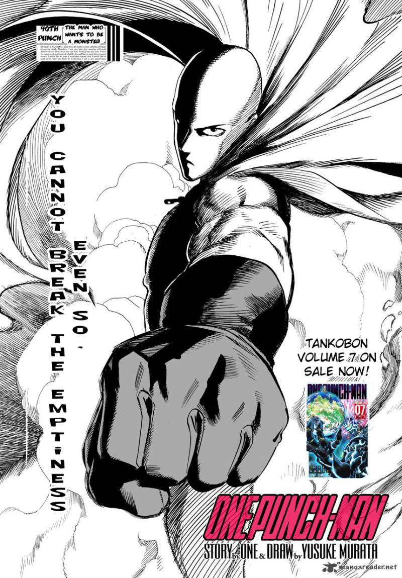 One-Punch Man Chapter 40 - Page 2
