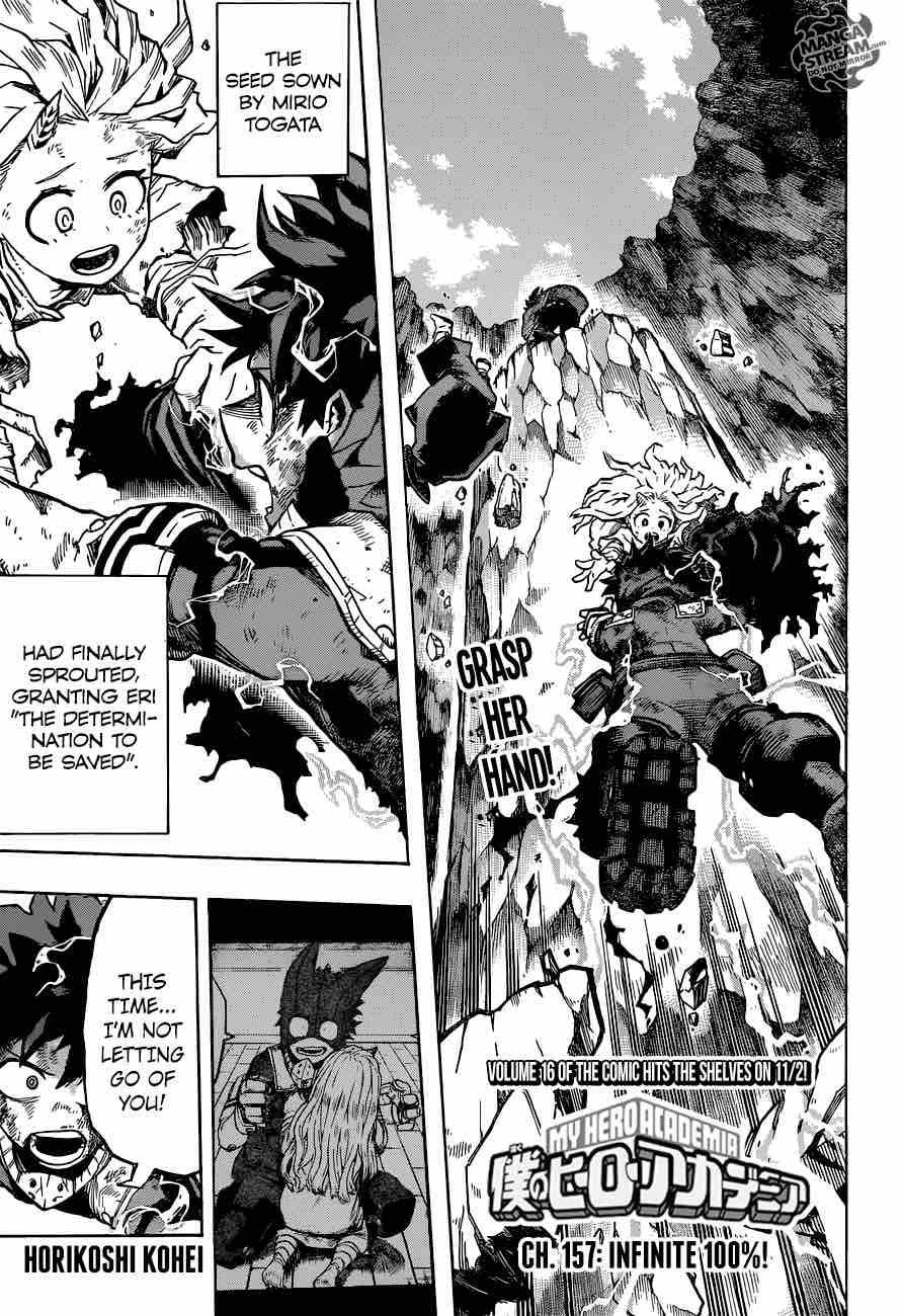 My Hero Academia Chapter 157 - Page 1