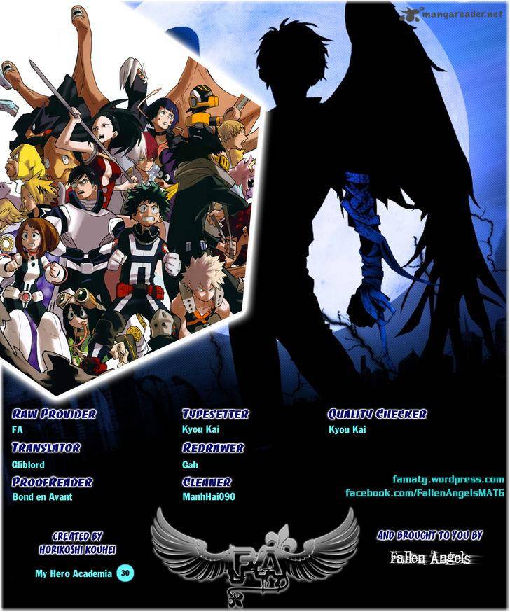 My Hero Academia Chapter 30 - Page 1