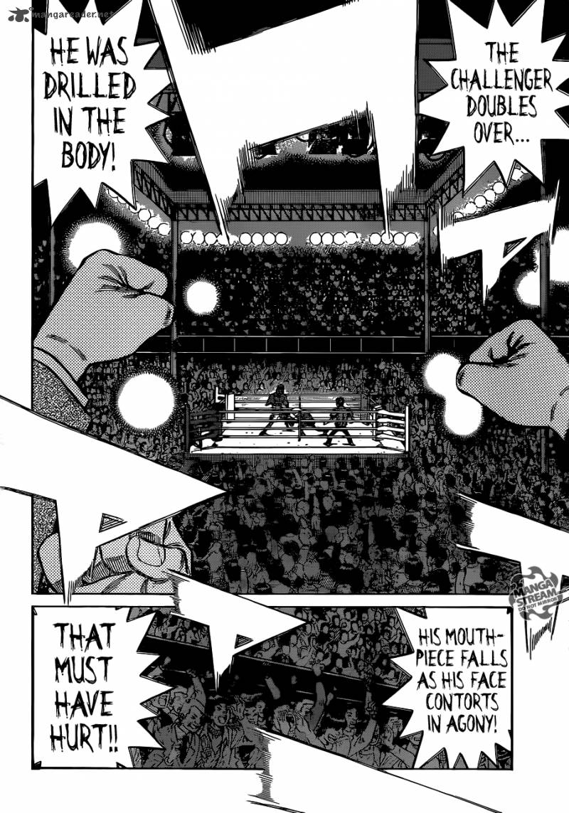 Hajime no Ippo Chapter 1002 - Page 12