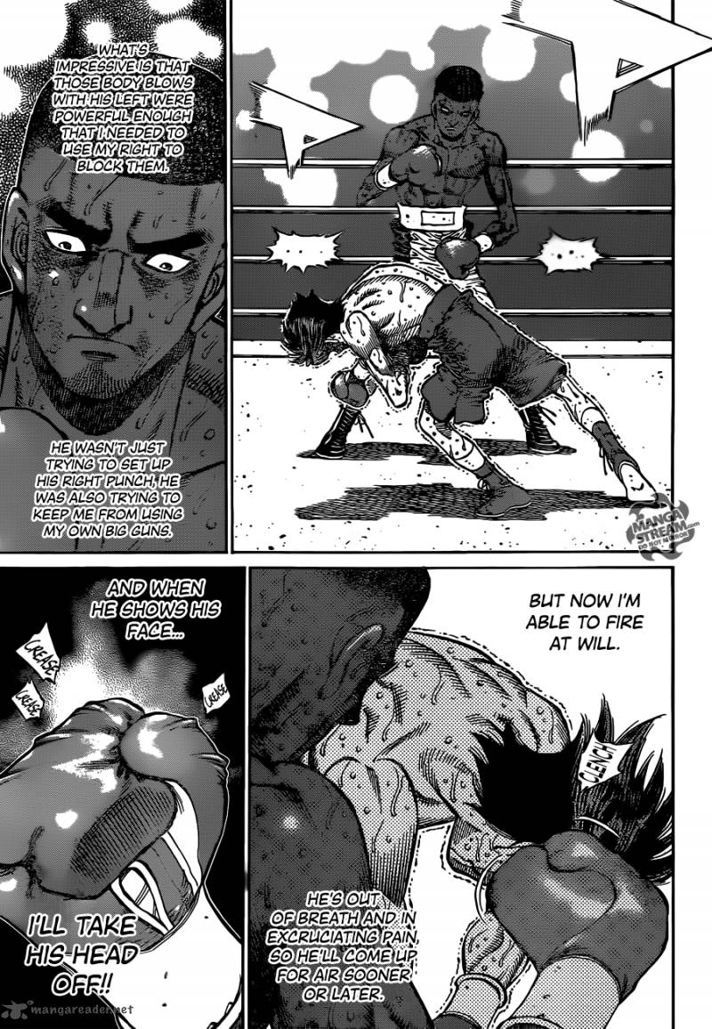 Hajime no Ippo Chapter 1002 - Page 13