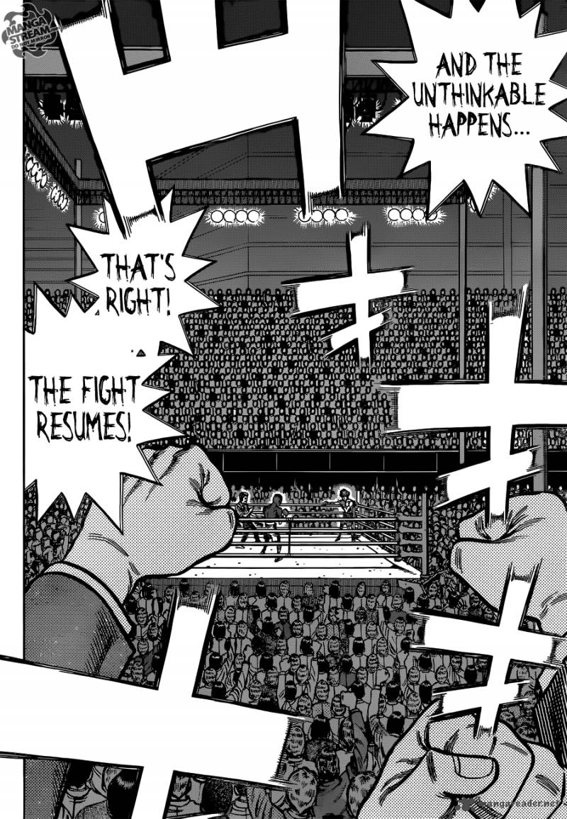 Hajime no Ippo Chapter 1005 - Page 8