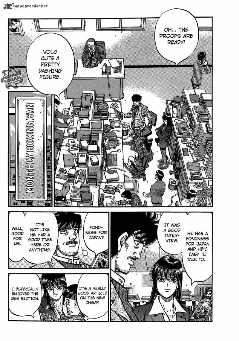 Hajime no Ippo Chapter 1010 - Page 2