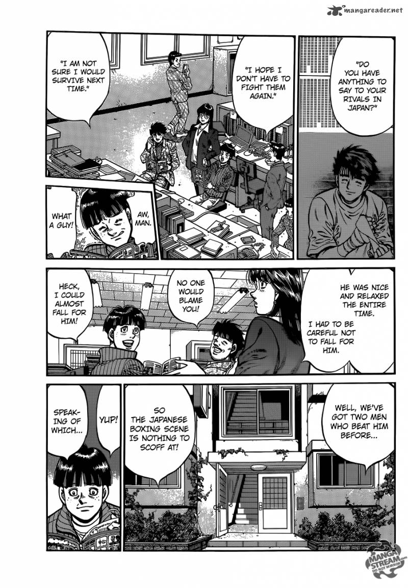 Hajime no Ippo Chapter 1010 - Page 3