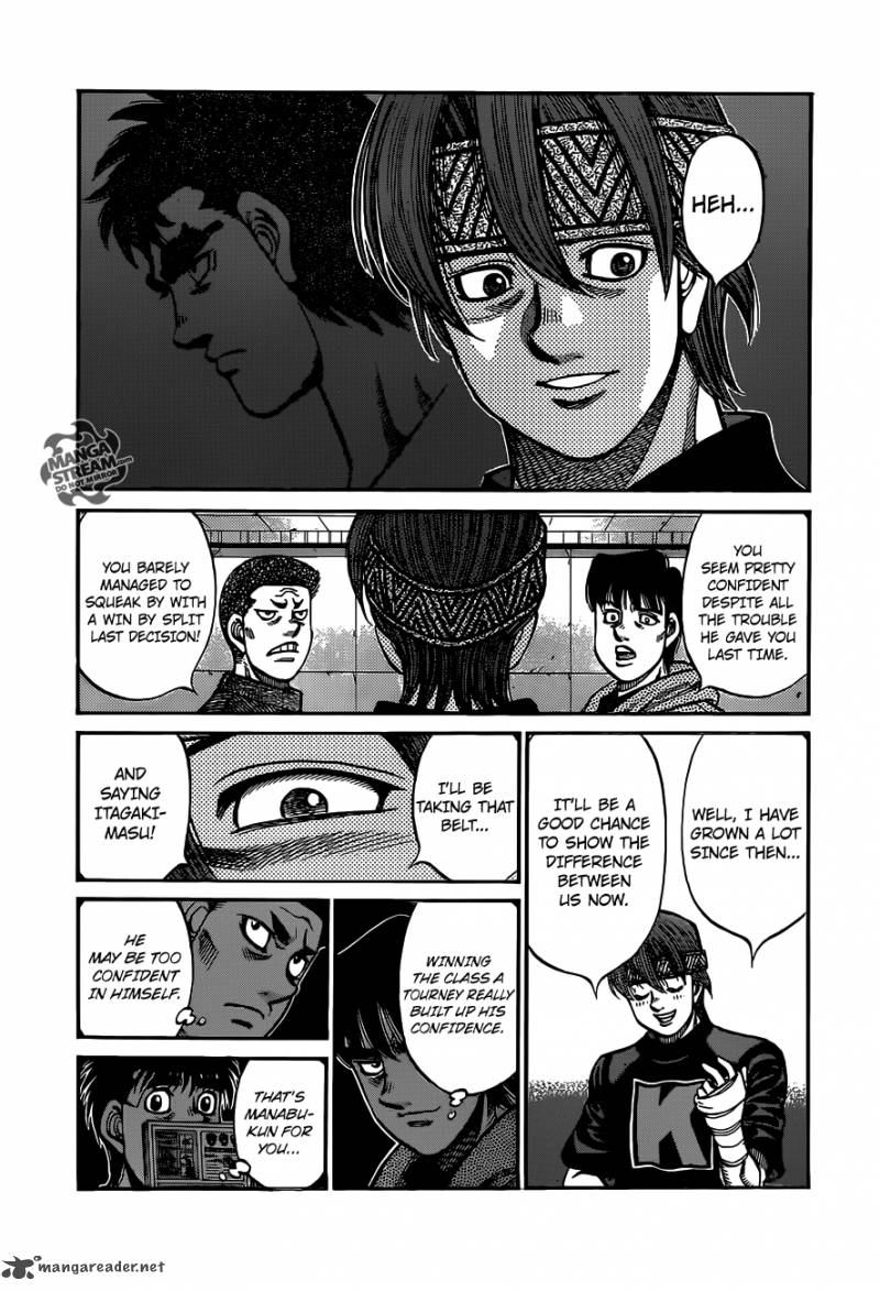 Hajime no Ippo Chapter 1012 - Page 12