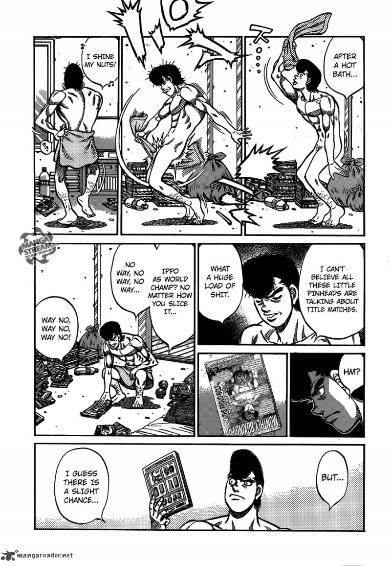 Hajime no Ippo Chapter 1012 - Page 15