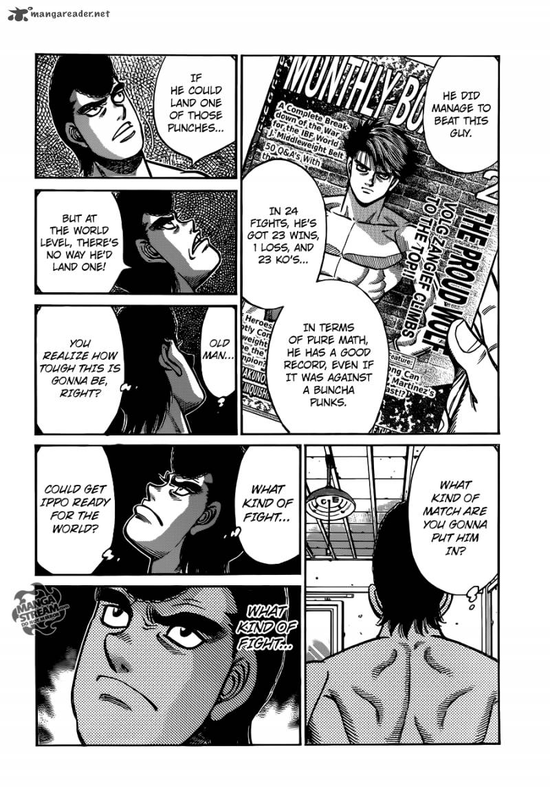 Hajime no Ippo Chapter 1012 - Page 16