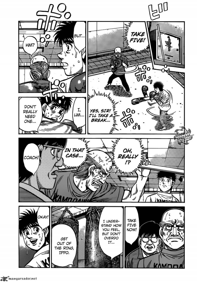 Hajime no Ippo Chapter 1012 - Page 5