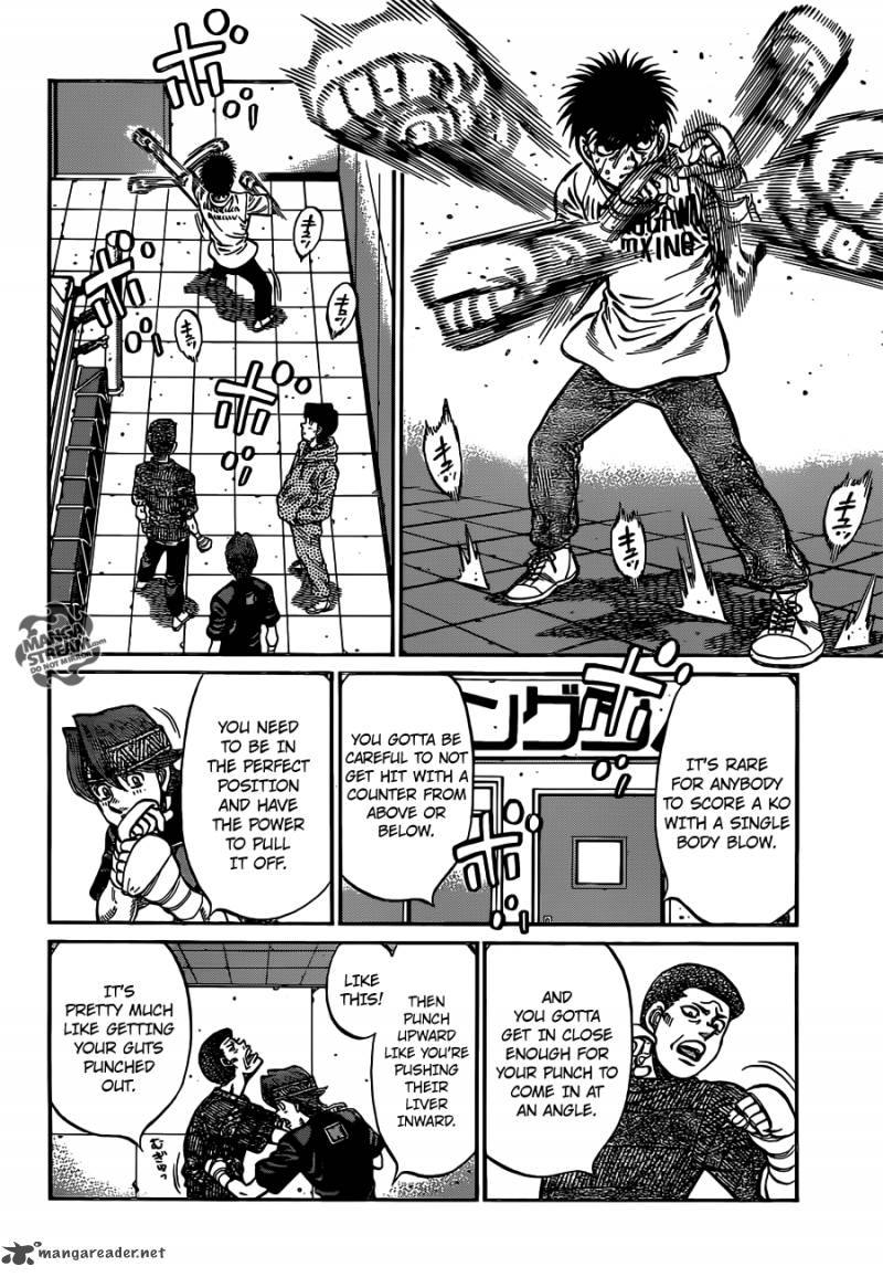 Hajime no Ippo Chapter 1012 - Page 6