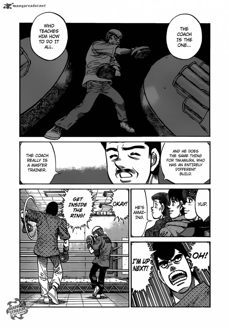 Hajime no Ippo Chapter 1012 - Page 8