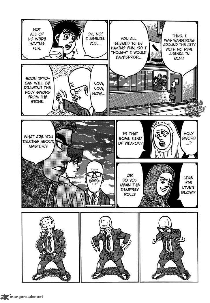 Hajime no Ippo Chapter 1013 - Page 18