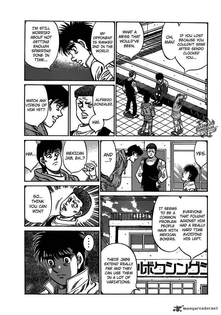 Hajime no Ippo Chapter 1013 - Page 6