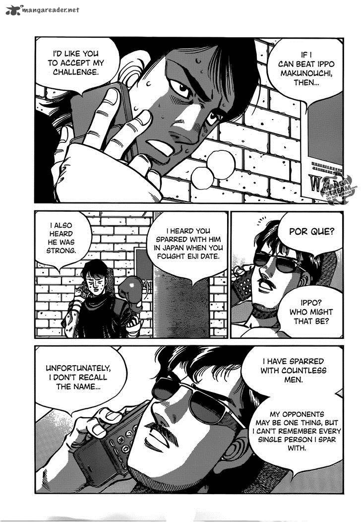 Hajime no Ippo Chapter 1014 - Page 14