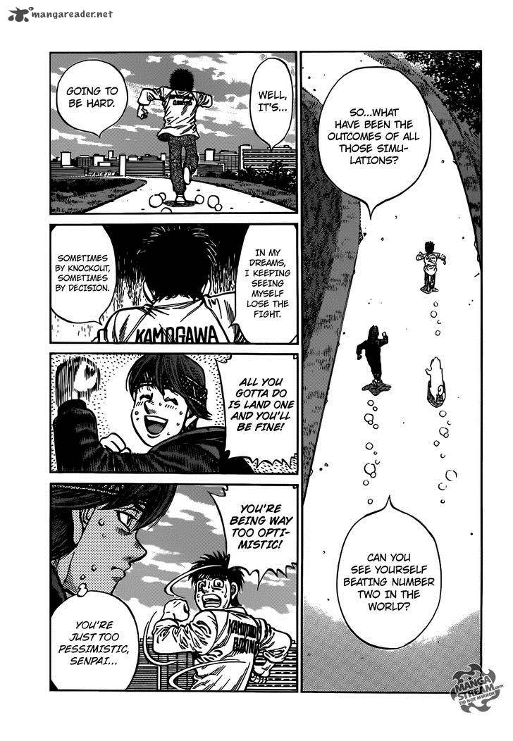 Hajime no Ippo Chapter 1014 - Page 8