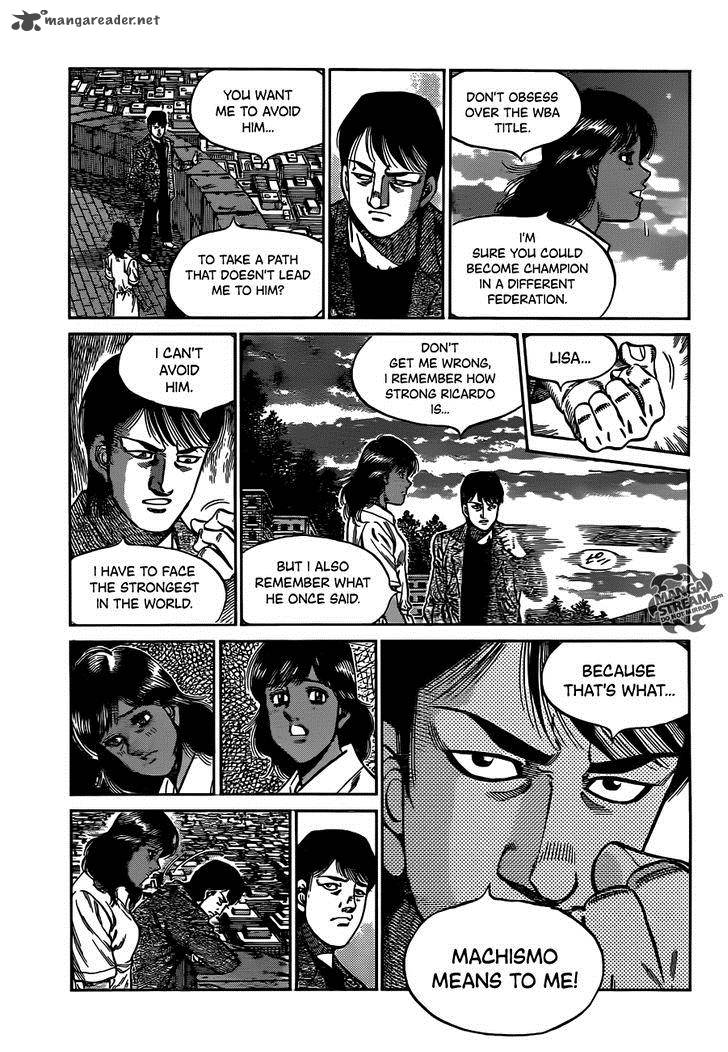 Hajime no Ippo Chapter 1016 - Page 4