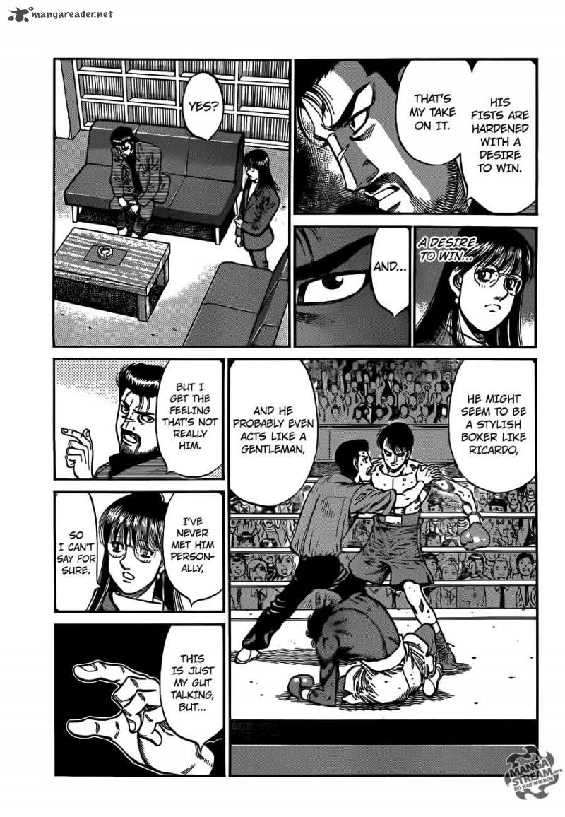 Hajime no Ippo Chapter 1017 - Page 6