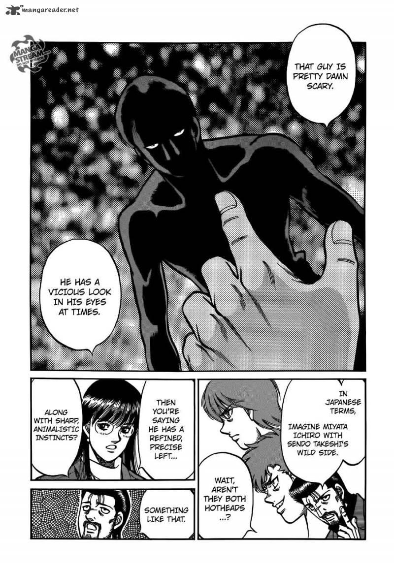 Hajime no Ippo Chapter 1017 - Page 7