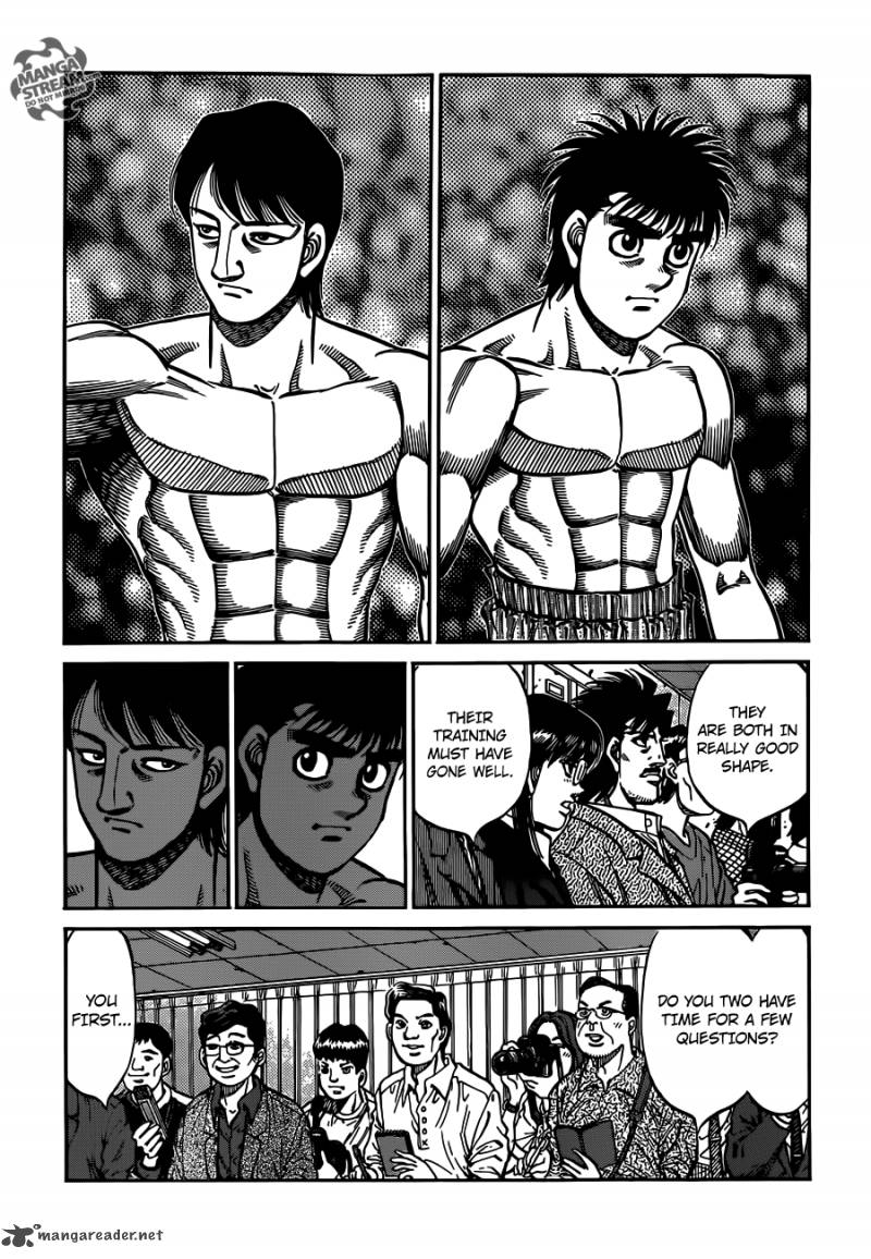 Hajime no Ippo Chapter 1020 - Page 3