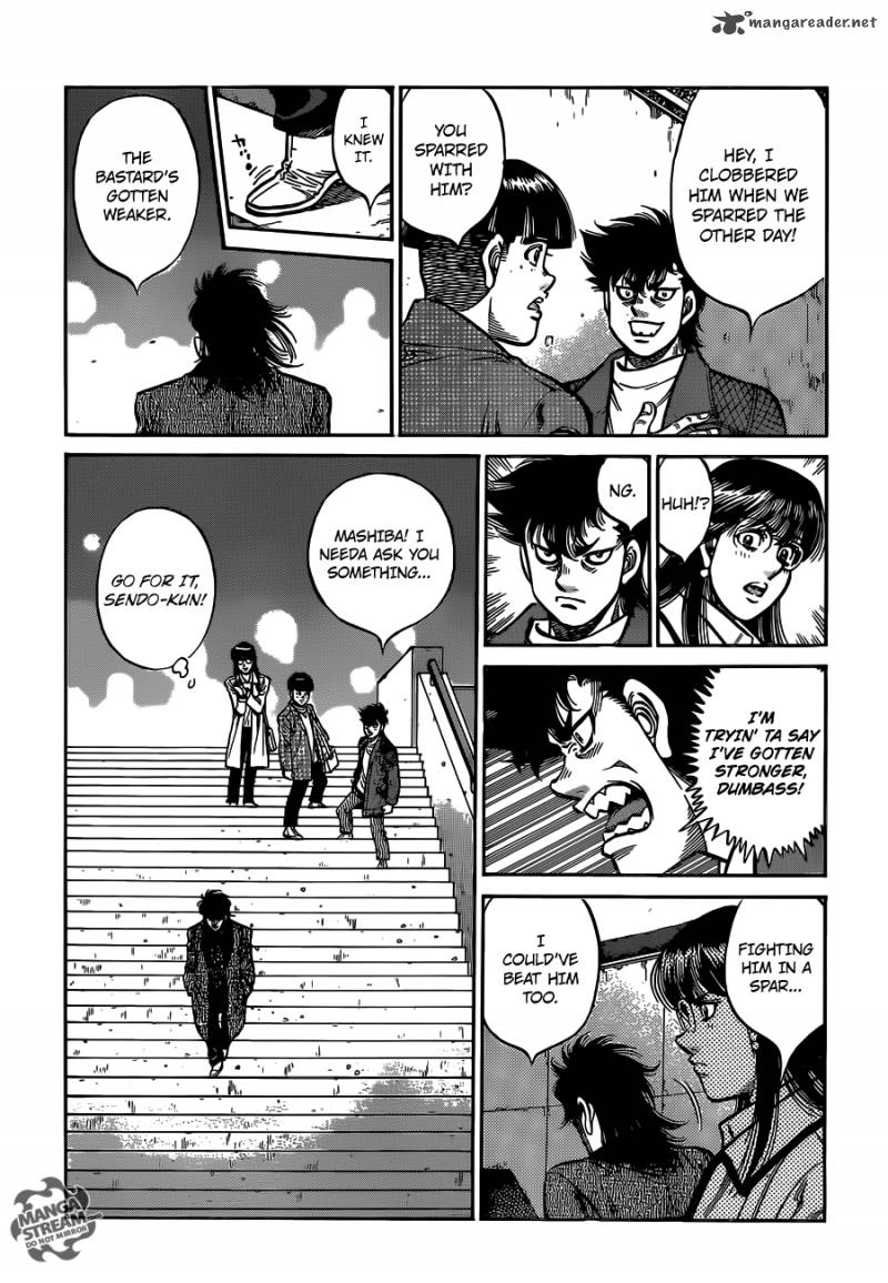 Hajime no Ippo Chapter 1021 - Page 14