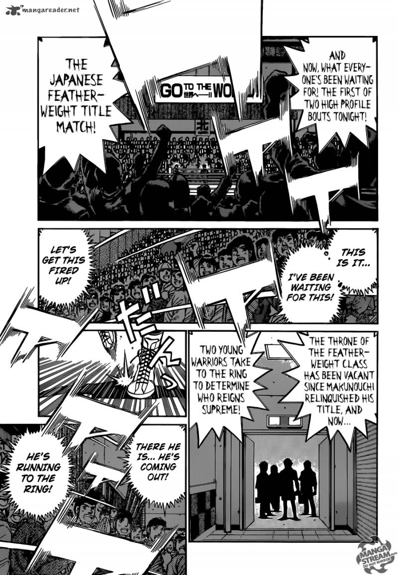 Hajime no Ippo Chapter 1022 - Page 16