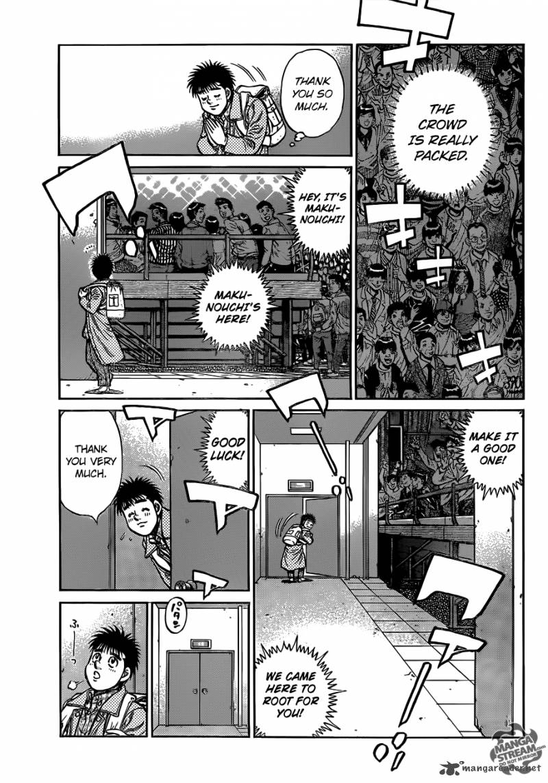 Hajime no Ippo Chapter 1022 - Page 4