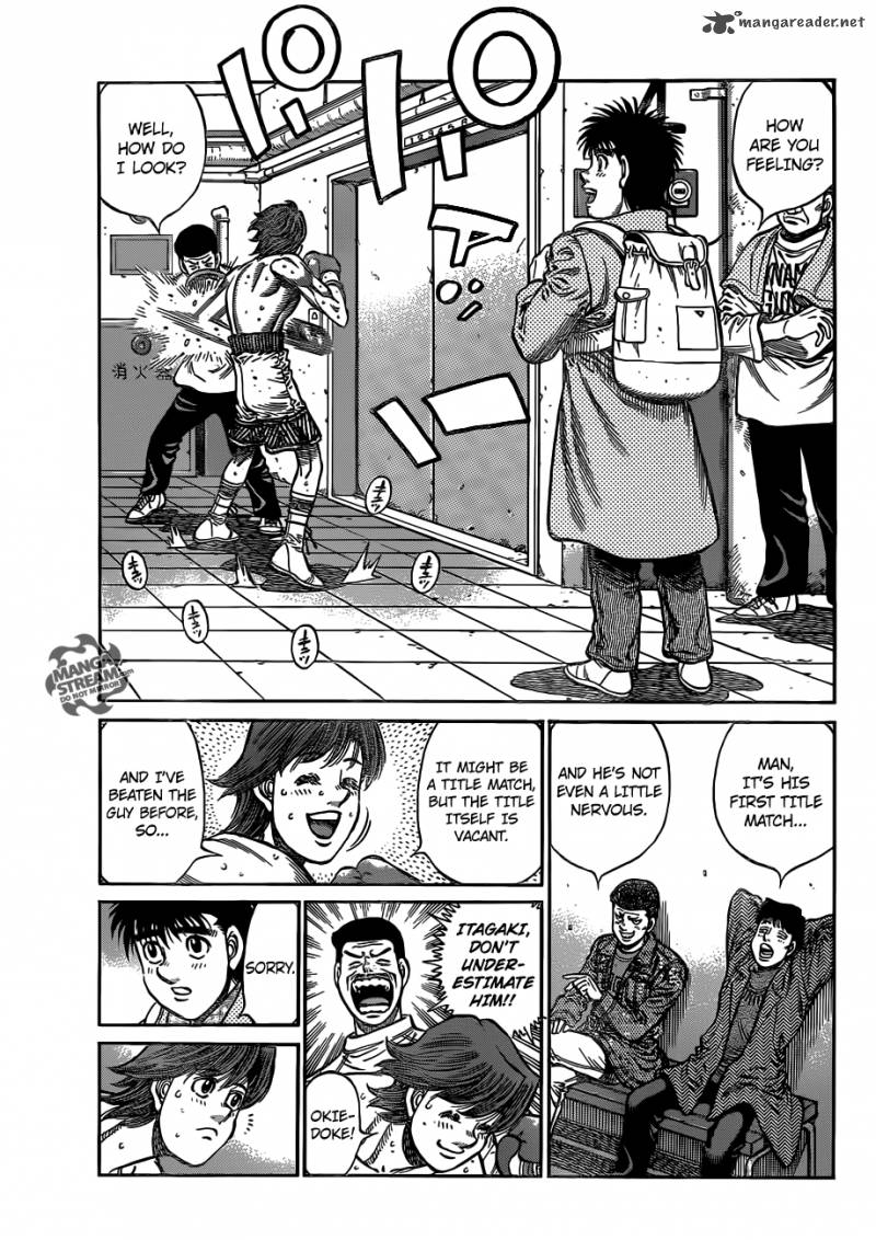 Hajime no Ippo Chapter 1022 - Page 6