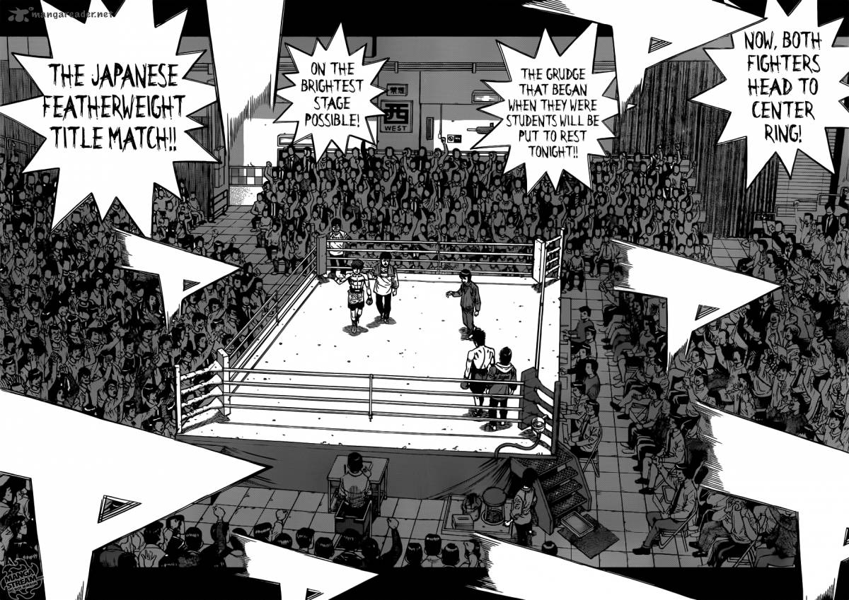 Hajime no Ippo Chapter 1023 - Page 12