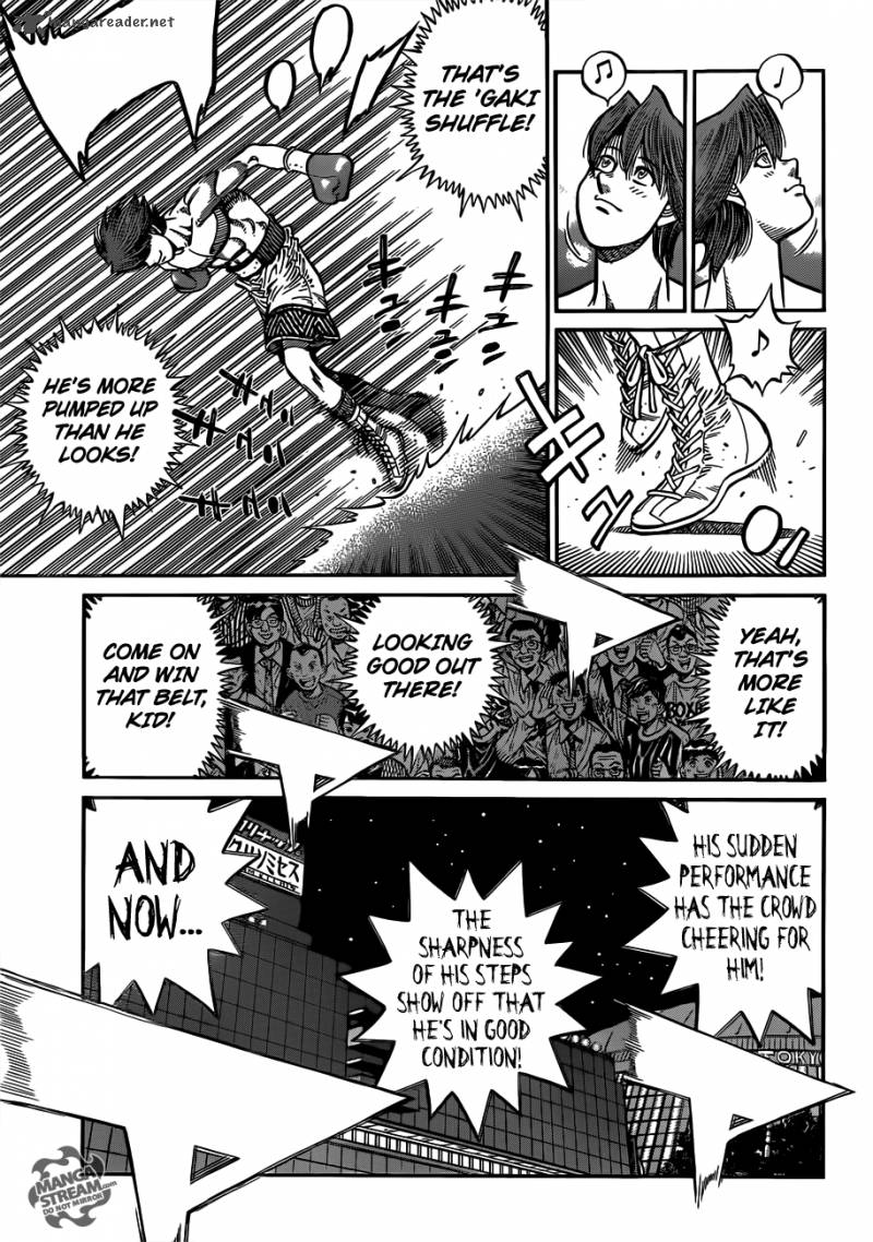 Hajime no Ippo Chapter 1023 - Page 3
