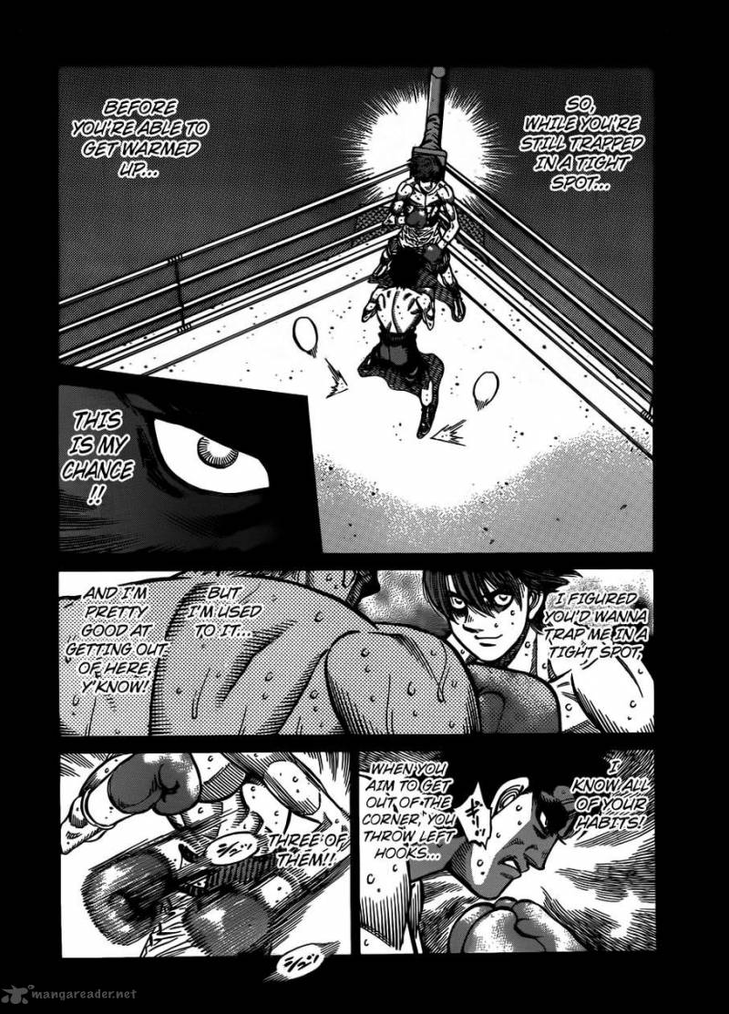 Hajime no Ippo Chapter 1024 - Page 12