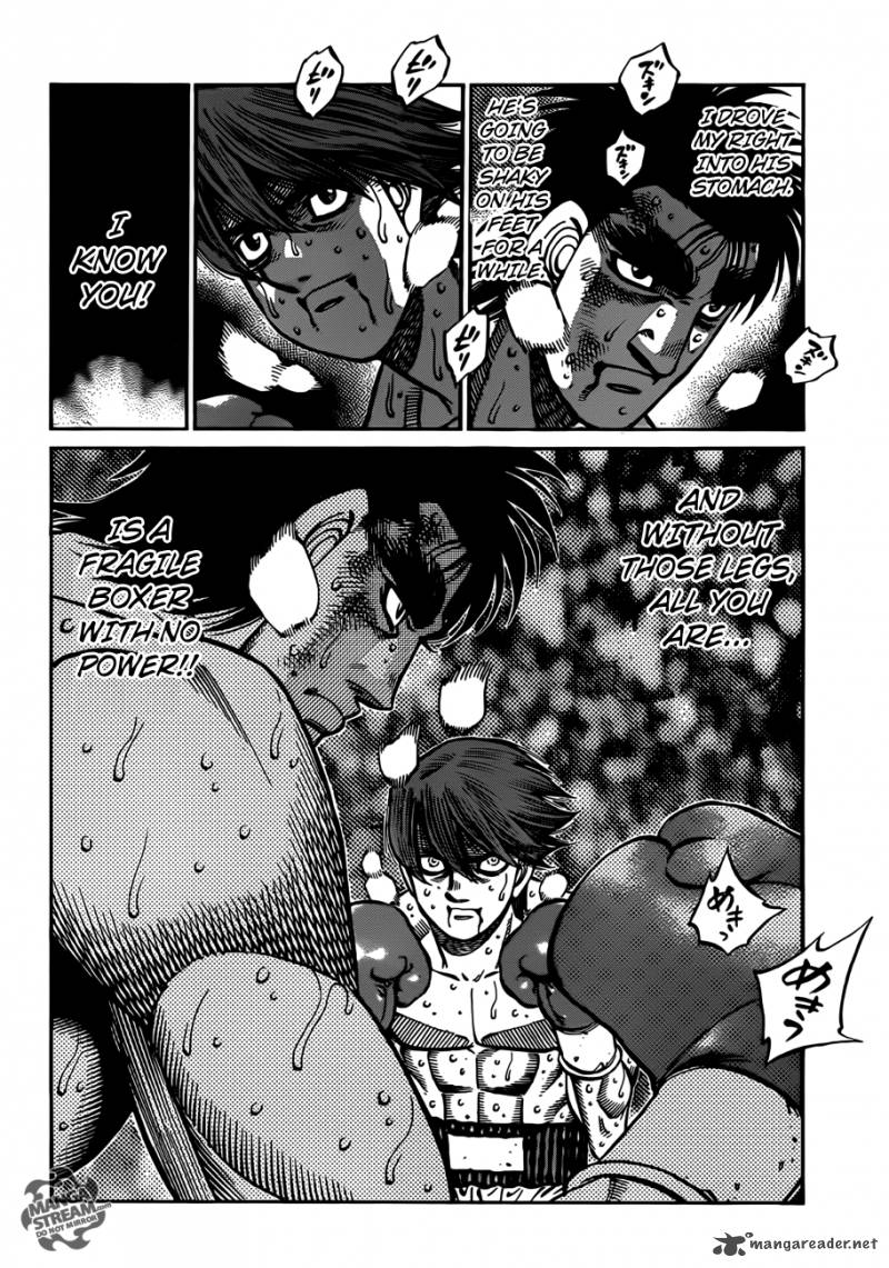 Hajime no Ippo Chapter 1025 - Page 5