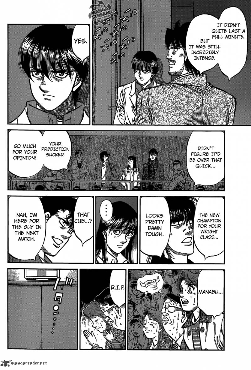 Hajime no Ippo Chapter 1029 - Page 8