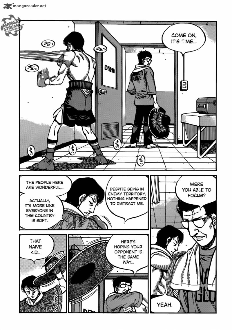 Hajime no Ippo Chapter 1030 - Page 11
